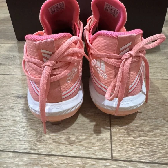 Adidas Icon V Boost Pink Cleats FW5543, size 13 Breast Cancer Awareness Baseball - Picture 5 of 8